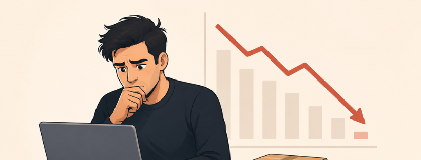 erro na margem destrói o e-commerce